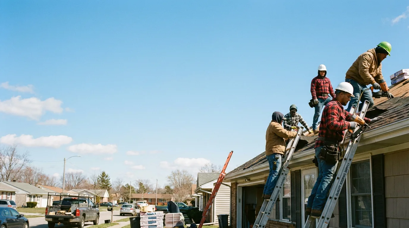 Roofing in Kempton, IN near me